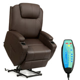 Power Lift Recliner Chair with Massage and Heat for Elderly with Remote Control