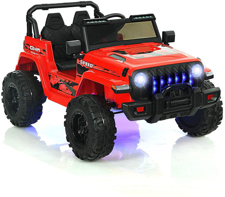 Coche Jeep Eléctrico para Niños de 12V con Control Remoto 2.4 G