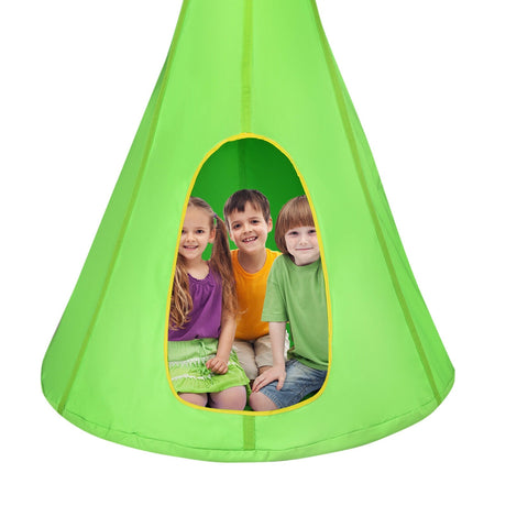 Hamaca nido colgante para niños de 32 pulgadas para interiores y exteriores