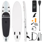 10 feet Inflatable Stand Up Paddle Board with Paddle Pump