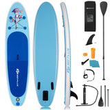 Tabla de paddle surf inflable de 10 pies con remo y bomba ajustables