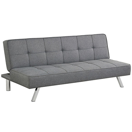 Sofá cama convertible de 3 plazas con esponja de alta densidad para sala de estar
