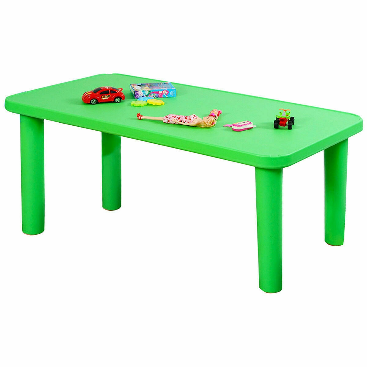 Mesa portátil de actividades de plástico para niños para el hogar y la escuela