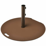 Soporte de base para sombrilla de patio de 50 libras con ruedas