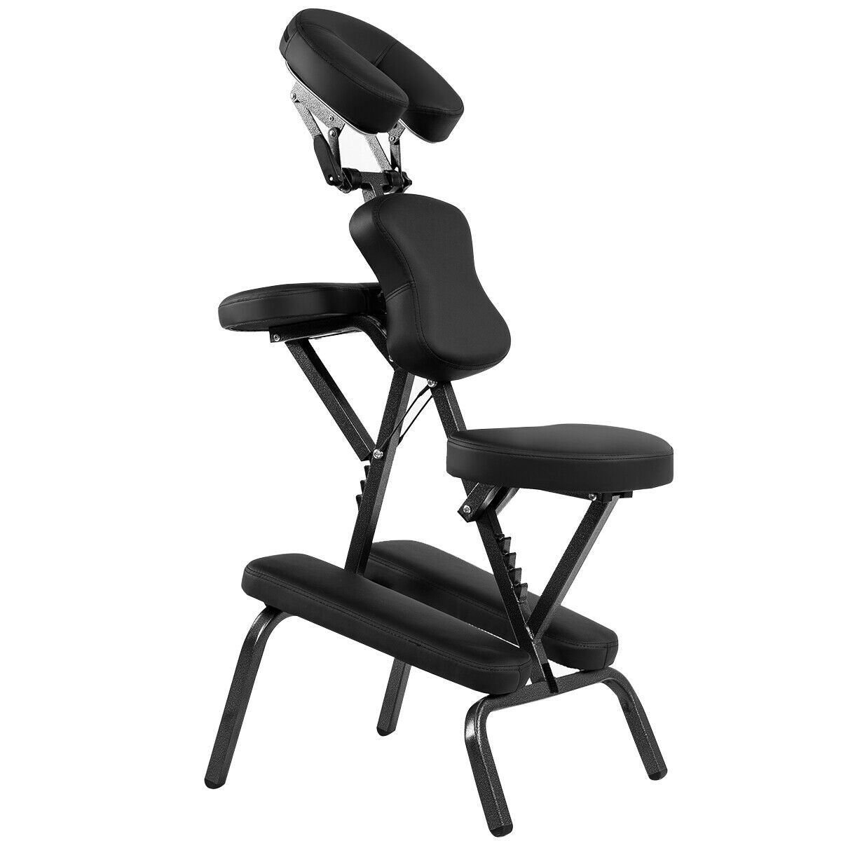 Sillón de masaje de viaje de cuero sintético con