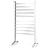 2-in-1 150W Freestanding and Wall-mounted Towel Warmer Drying Rack with Timer