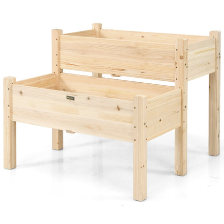 2 niveles de madera