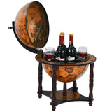 23 Inch Globe Wine Bar Stand for Dining Room and Living Room-Coffee