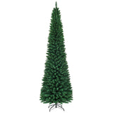 PVC Artificial Slim Pencil Christmas Tree