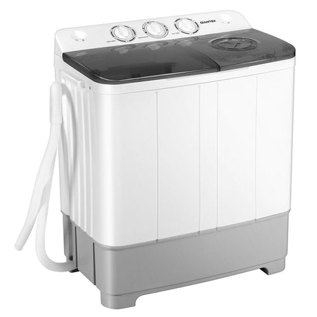 Lavadora portátil 2 en 1 de 10 kg de capacidad con control de temporizador