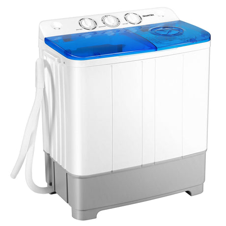 Lavadora portátil 2 en 1 de 10 kg de capacidad con control de temporizador