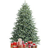 Árbol de Navidad Artificial de 2,13 m con 1260 Puntas Mixtas de PE y PVC