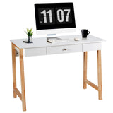 Escritorio de computadora, mesa para laptop, mesa de escritura, tocador de maquillaje