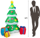 Inflatable Christmas Tree with 3 Gift Wrapped Boxes