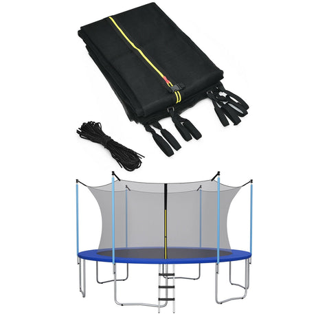 Red de seguridad para cama elástica resistente a la intemperie de 16 pies