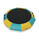 Trampolín hinchable con almohadilla salpicable de 10 pies