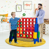 Juego Gigante 4 en raya con almacenamiento de red - Azul