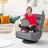 Silla de juego plegable de suelo de 5 posiciones