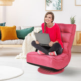 Silla de juego plegable de suelo de 5 posiciones