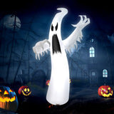 Fantasma inflable de Halloween de 3.65 m con luces LED