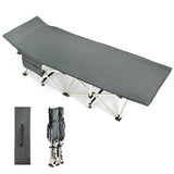 Catres de camping plegables anchos con bolsa de transporte