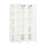 Foldable Armoire Wardrobe Closet with 10 Cubes