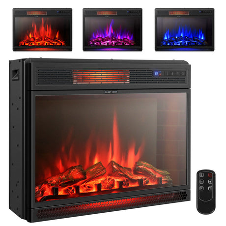 Chimenea eléctrica de 28" con control remoto