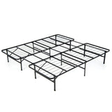 Full/King Size Folding Steel Platform Bed Frame for Kids and Adults