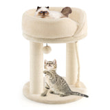 Árbol para gatos con plataformas de felpa y rascador