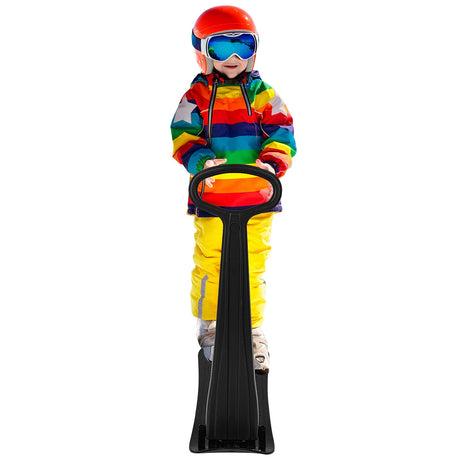 Patinete de nieve de 1 plaza con manillar de agarre