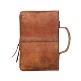Funda de cuero para libro