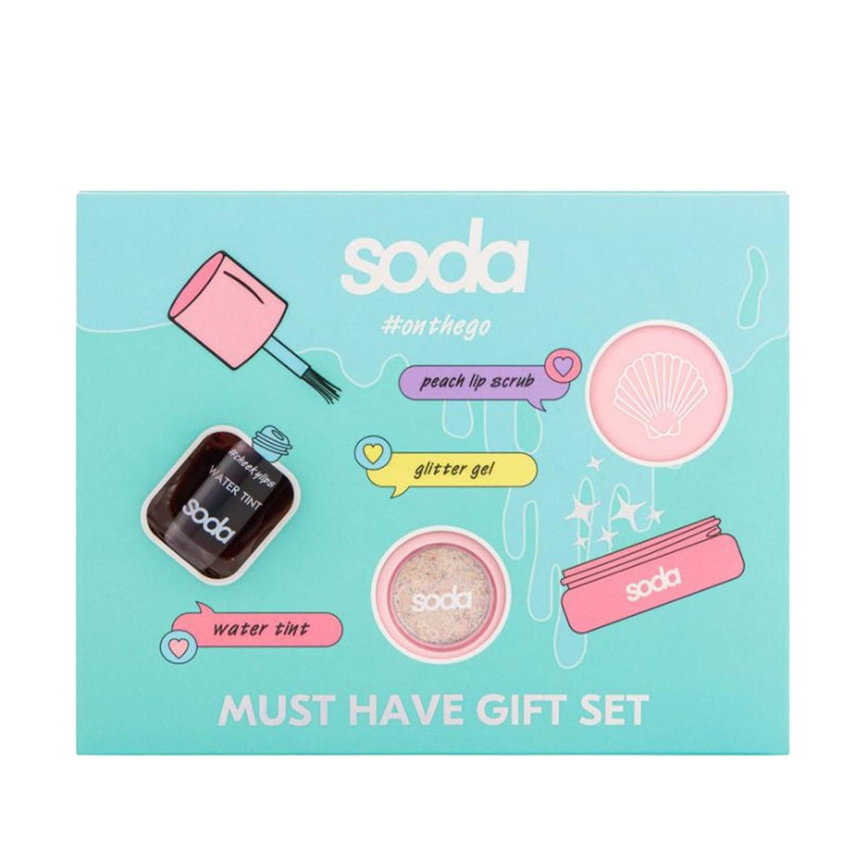 SodaStream Soda On The Go Gift Set - Convenient Beverage Solution for On-the-Go Lifestyles
