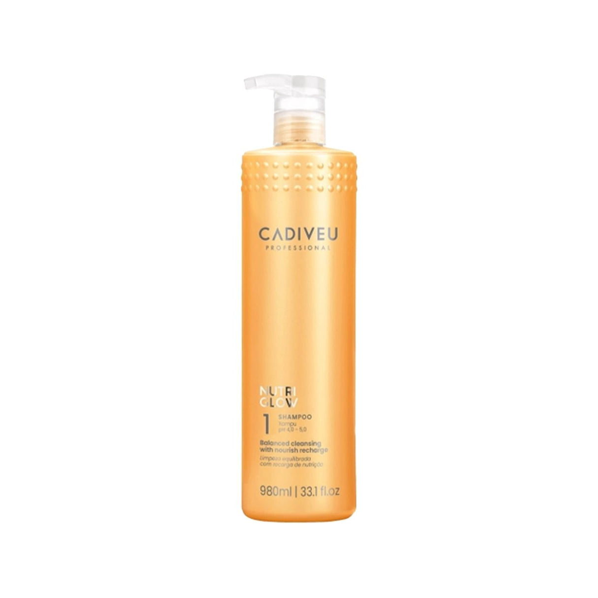 Cadiveu Cadiveu Nutri Glow Shampoo - Nourishing & Shine Enhancing for Healthy Hair, 33.14 fl oz