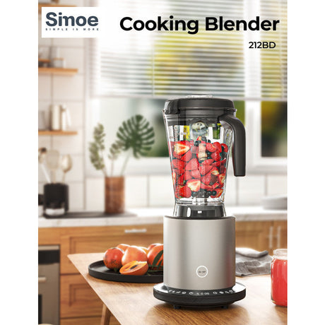 Batidora de vaso de 1500 W con 10 velocidades