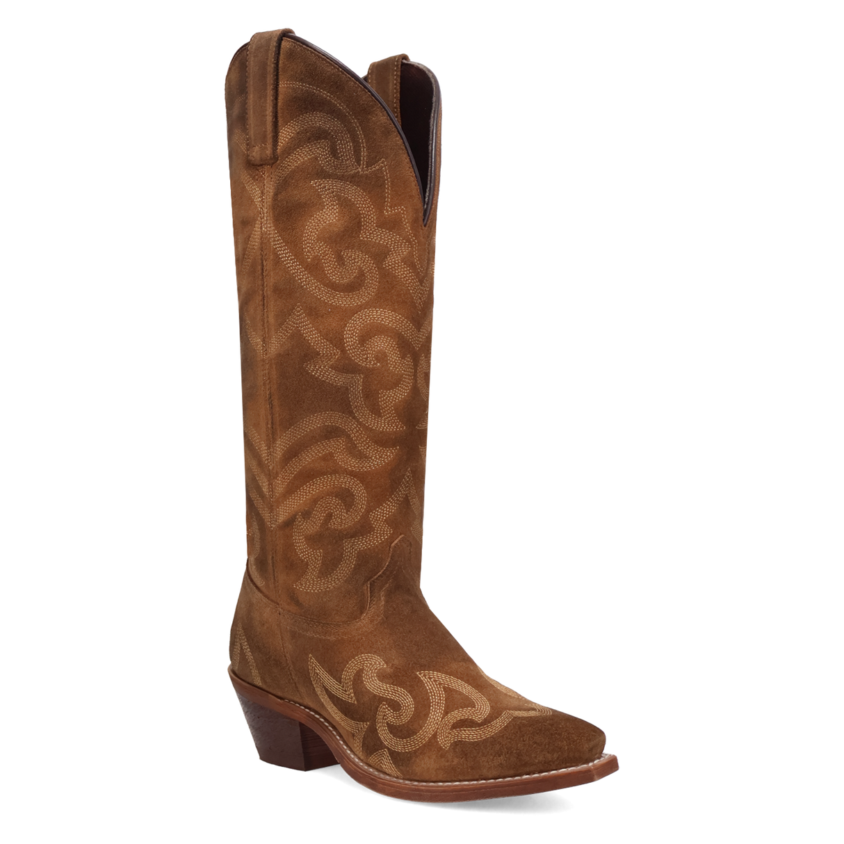 Laredo Sierra Rose - Botas vaqueras de ante para mujer