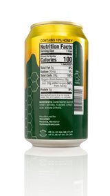 Sparkling Honey Sweetened Ginger Ale Soda Case