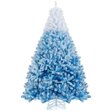 Árbol de Navidad Artificial Nuevo 2025 con 456 Ramas y Soporte Metálico Plegable