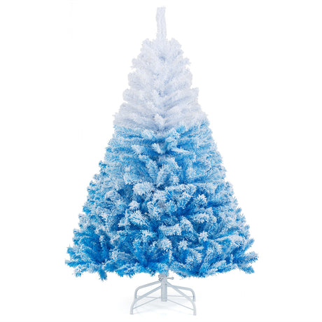Árbol de Navidad Artificial Nuevo 2025 con 456 Ramas y Soporte Metálico Plegable