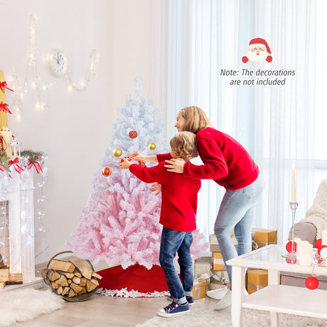Nuevo árbol de Navidad artificial de 2025 con soporte metálico plegable y 456 puntas de ramas