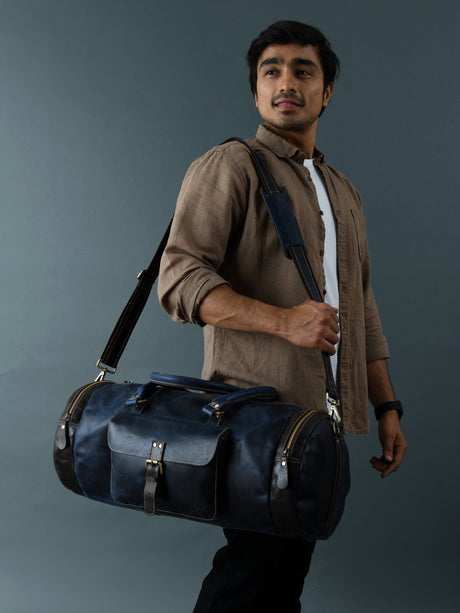 Bolsa de deporte Premium azul