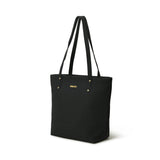 Bolso de mano de cuero vegano Era - Negro medianoche