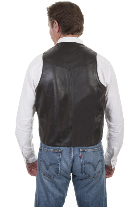 Scully Laramie (206 Piel de Cordero) – Chaleco para Hombre