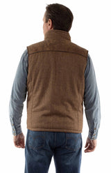 Scully Badlands (2081 Piel de cordero) – Chaleco para hombre