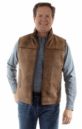 Scully Badlands (2081 Piel de cordero) – Chaleco para hombre