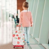 Maleta infantil de 20 pulgadas plegable de caparazón duro con ruedas