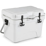 20 Quart Portable Hard Cooler with Built-in Ruler and Bottle