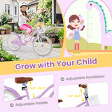 20 Inch Adjustable Kids Bike with 2 Brake System