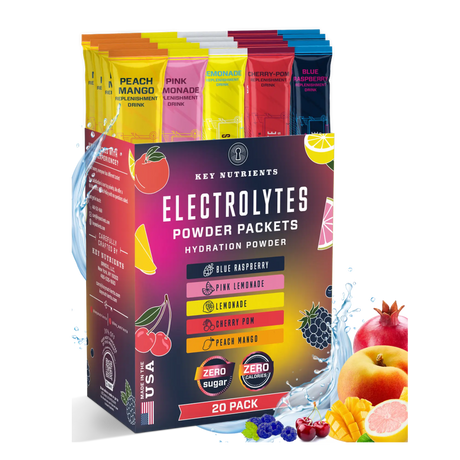 Electrolyte Recovery Plus Powder Travel Packets
