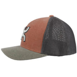 Gorra Trucker HOOey Coach (óxido/gris)