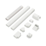 Kit de cubierta decorativa delgada de PVC mini de 4 pulgadas de ancho